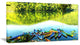 Boats in the Lake Pokhara Nepal, Boat Canvas Art Print, 32"x16"