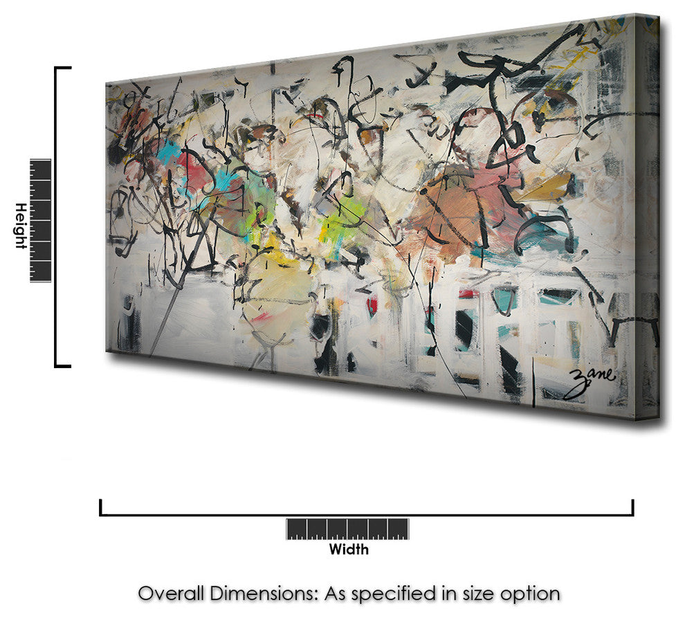 Abstact IX, Canvas Wall Art, 20"x30"