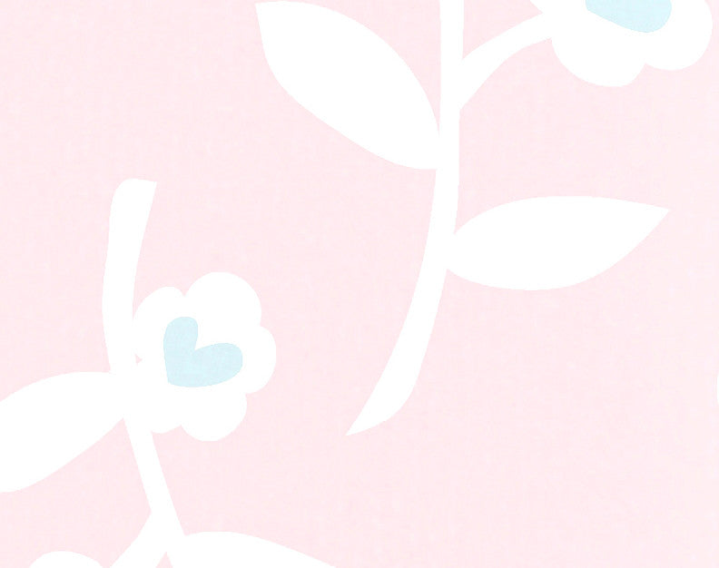 Valentines Floral, Holiday Floral Print Hand Towel, Pink