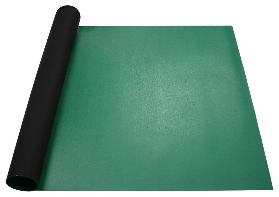 Rubber-Cal Terra-Flex Sport Rolls, Green, 4ft X 15ft