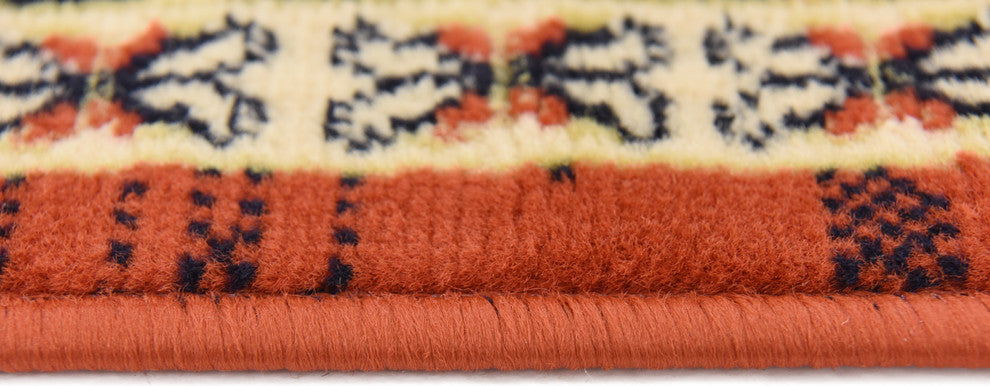 Unique Loom Terracotta Oasis Taftan 4'x6' Area Rug