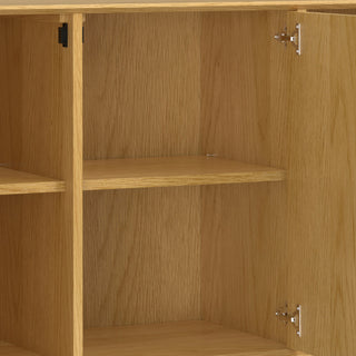 Banting 3 Door Sideboard Buffet, Natural Oak