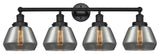 Fulton 4-Light 33.5" Bath Vanity-Light Matte Black