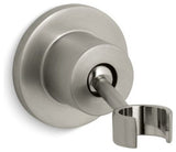 Kohler Stillness Adjustable Wall-Mount Holder, Vibrant Brushed Nickel