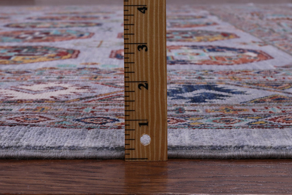 Handmade Bokhara Wool Rug 8' 1" X 11' 0" - Q12777