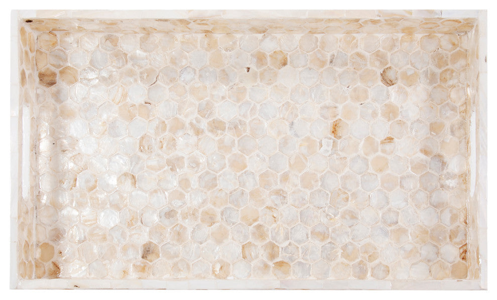 Rectangular Capiz Shell Tray