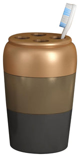 nu steel Horizon 3 Tone Copper Toothbrush Holder