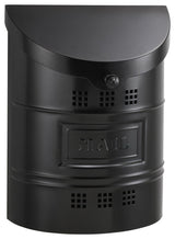 E2 Mailbox, Black Finish, Satin Black