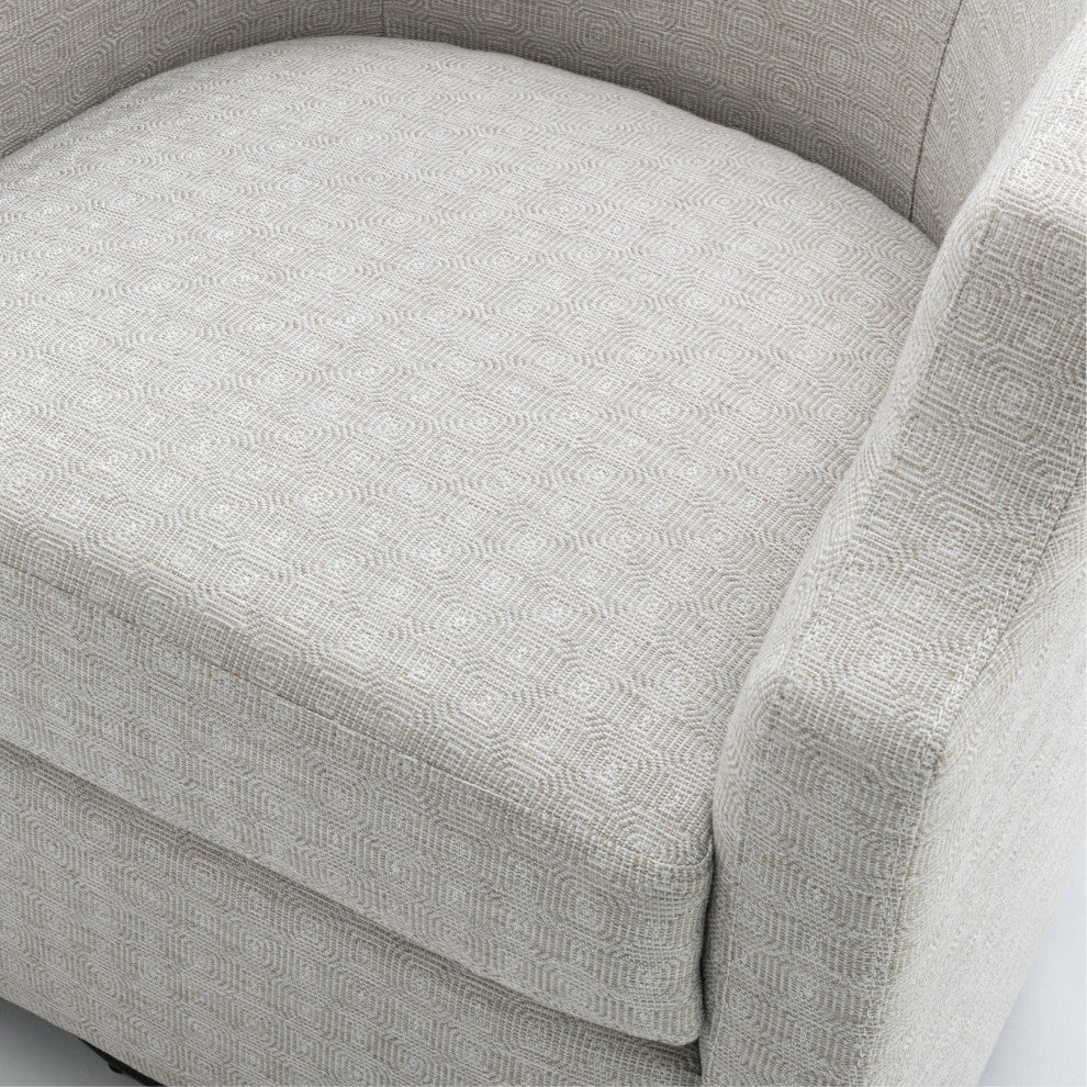 Infinity Swivel Barrel Chair, Sand