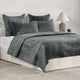Dimitry Velvet Sham in Bay Green by Kosas Home, Bay Green, Standard Sham
