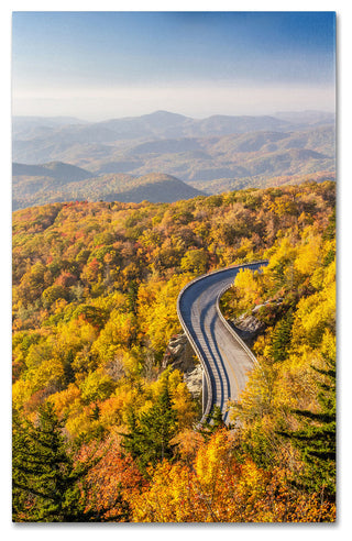 'Blue Ridge Parkway' Canvas Art by Pierre Leclerc