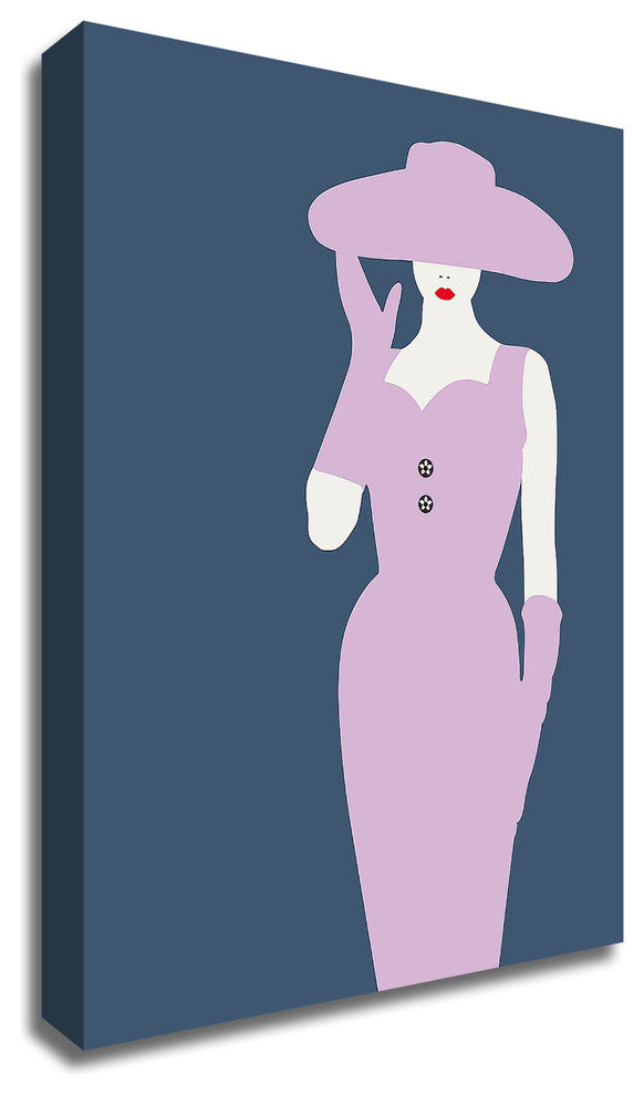 Lady No. 14 by Sean Salvadori, Print on Canvas, 25"x35"