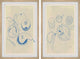 Fruits and Seafood Diptych, 2-Piece Set, 8x12 Panels