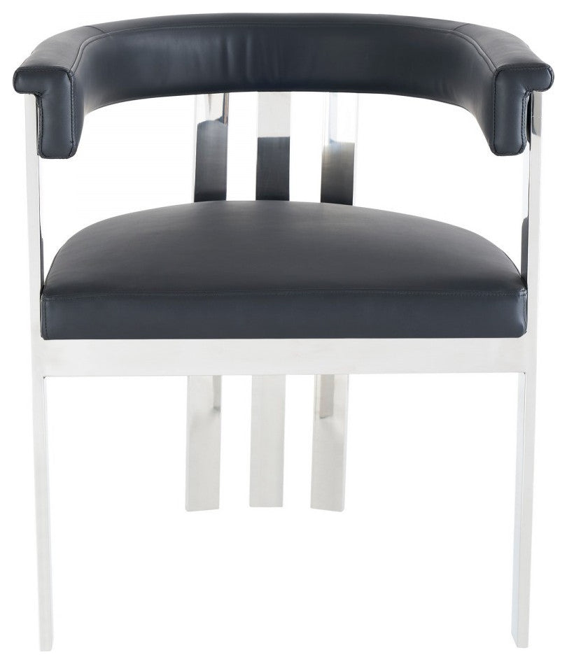 Black Silver Dining Chair