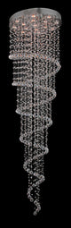 Artistry Lighting Galaxy Spiral Crystal Chandelier, 28x96