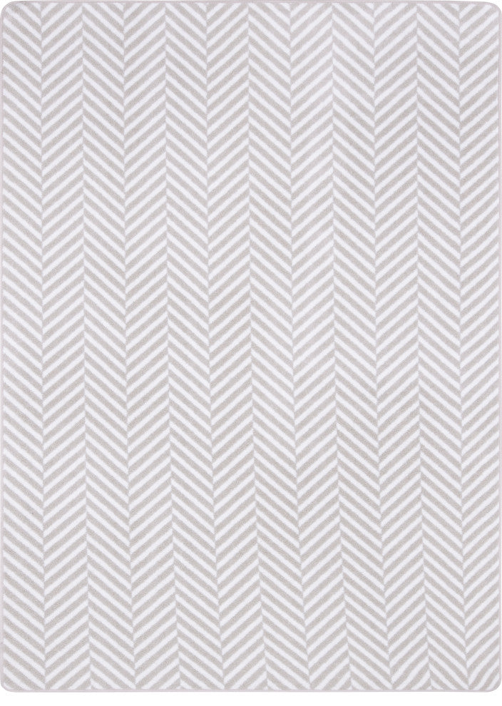 Joy Carpets Impressions Favorite Retreat Area Rug, Dove, 5'4"x7'8"