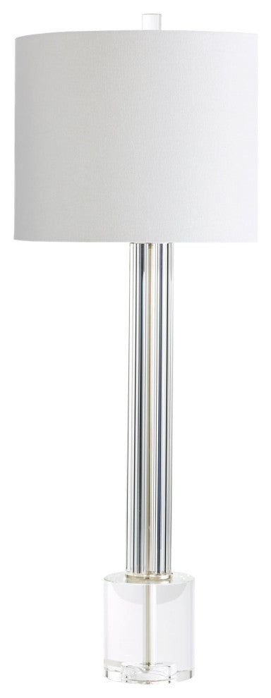 Quantom Table Lamp, Clear