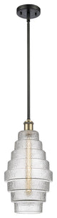 Innovations 516-1S-BAB-G672-8-LED 1-Light Mini Pendant, Black Antique Brass