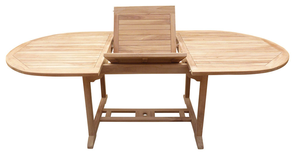 Seven Seas Teak Oval Extension Table