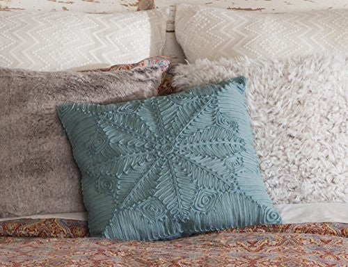 Blue Ribbon Decorative Throw Pillow 18X18