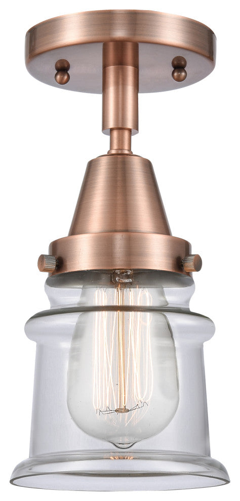 INNOVATIONS LIGHTING 447-1C-AC-G182S-LED Small Canton Flush Mount