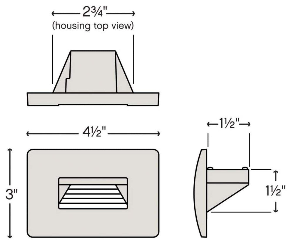 Luna 12v Deck-Light, Matte Bronze