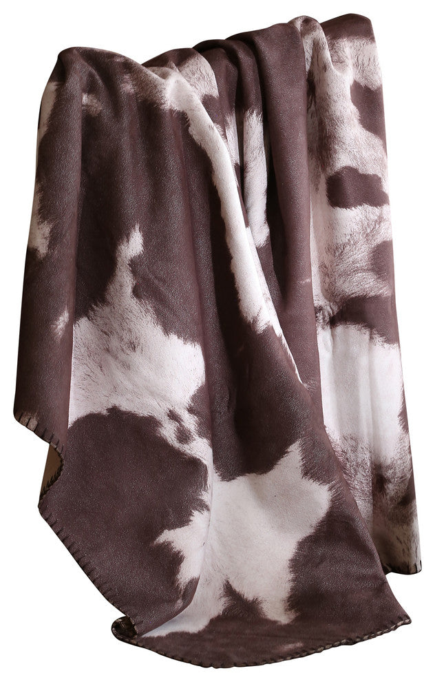 Cow Hide Throw