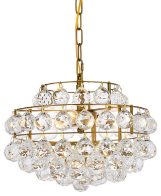 Seren 14" Pendant, Brass