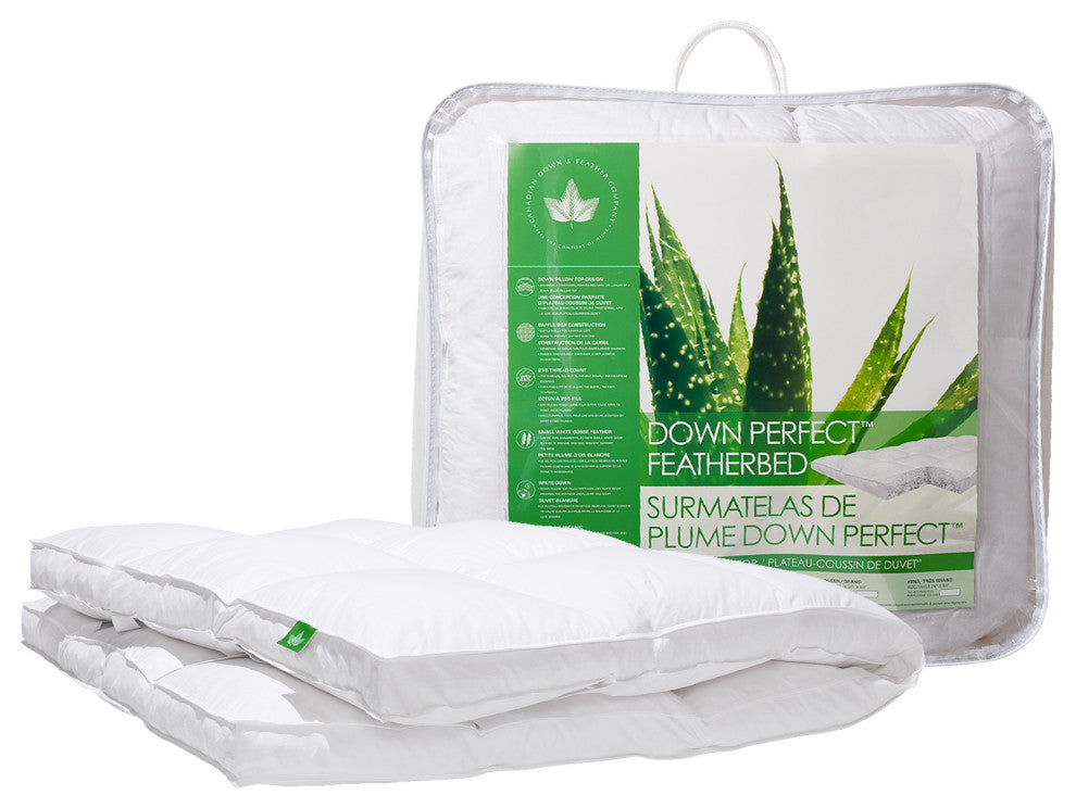 Down Perfect Feather Bed, King