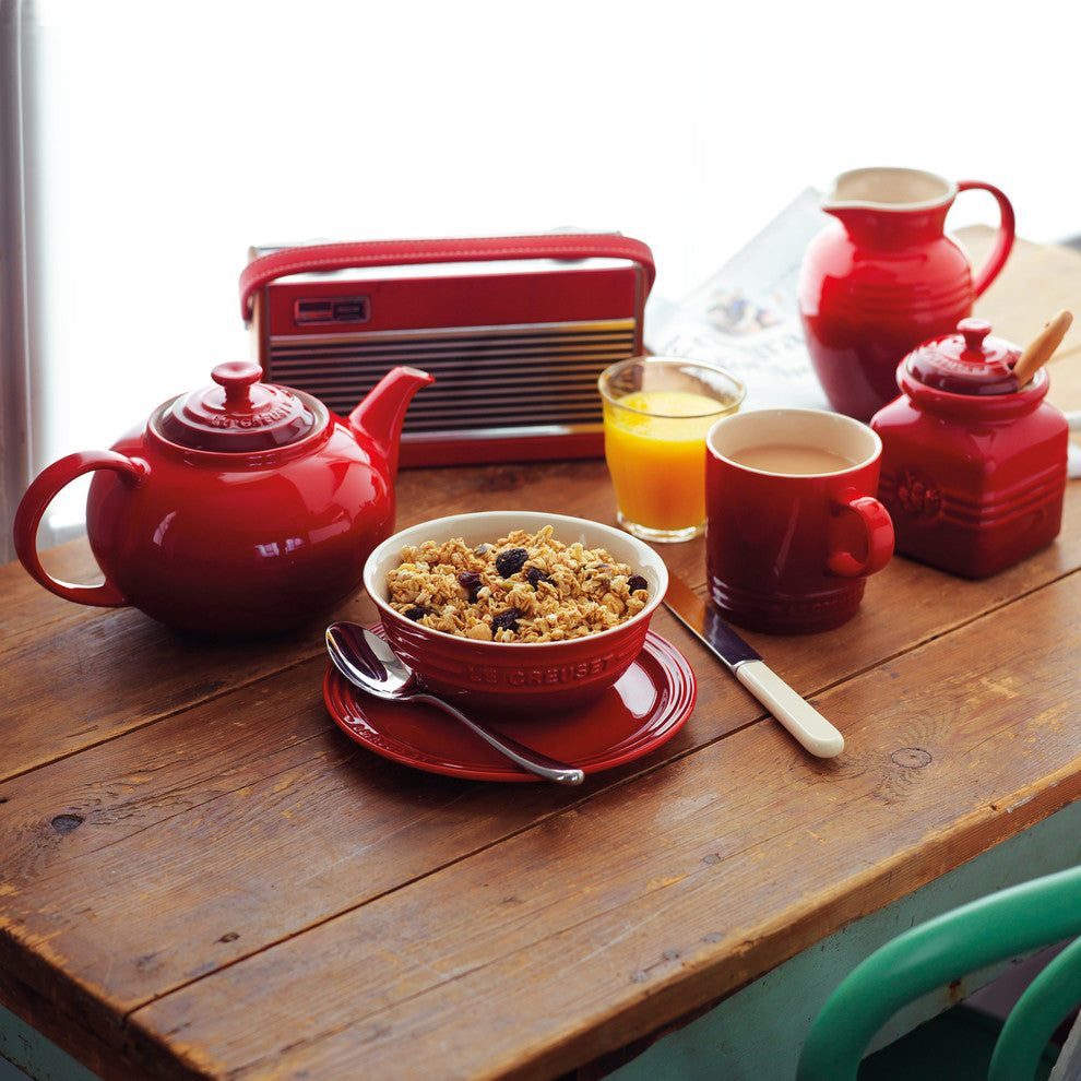 Le Creuset Stoneware Mug, 350 ml, Cerise