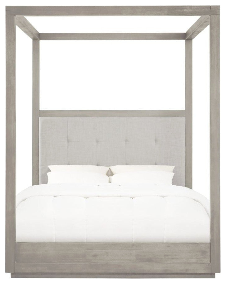 Modus Oxford Cal King Canopy Bed, Mineral