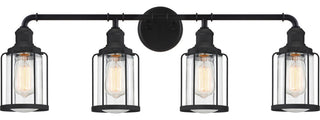 Ludlow 4-Light Bath Vanity, Earth Black