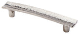 Martellata Pull, White Bronze, 128mm Pull