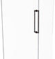 Contemporary 18" Back to Back Shower Door Pull, Venetian Bronze