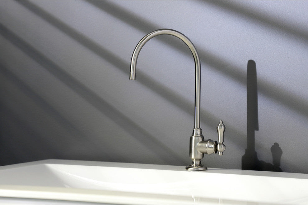 Kingston Brass Single-Handle Water Filtration Faucet, Brushed Nickel
