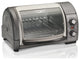 Easy Reach 4-Slice Countertop Toaster Oven With Roll-Top Door, 1200 Watts, Fits