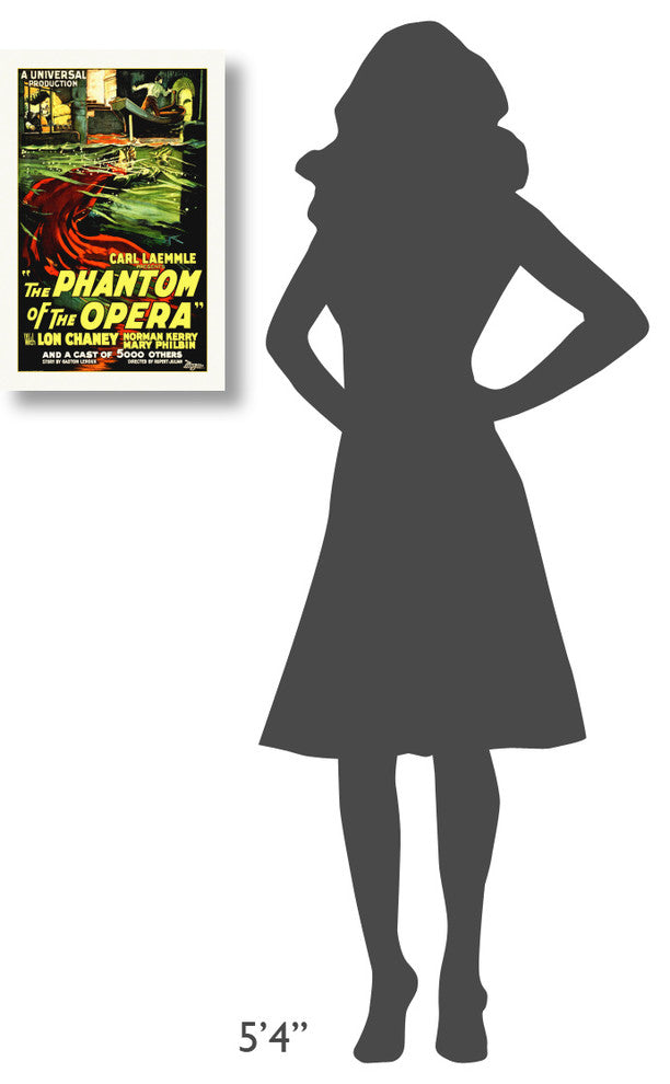 "Phantom of The Opera - 1922" Canvas by Hollywood Photo Archive, 15x22"
