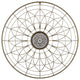 Bohemian Gold Wire Mandala Wall D"cor
