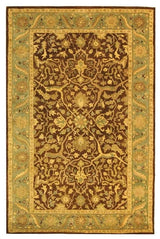 Safavieh Antiquities at14f Rug, Brown/Green, 8'0"x8'0" Round