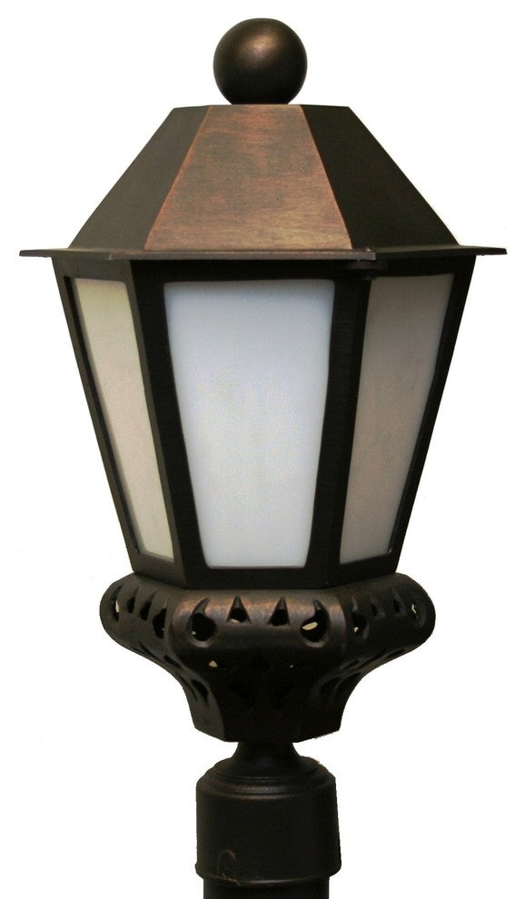 Tuscany Post Mount, White