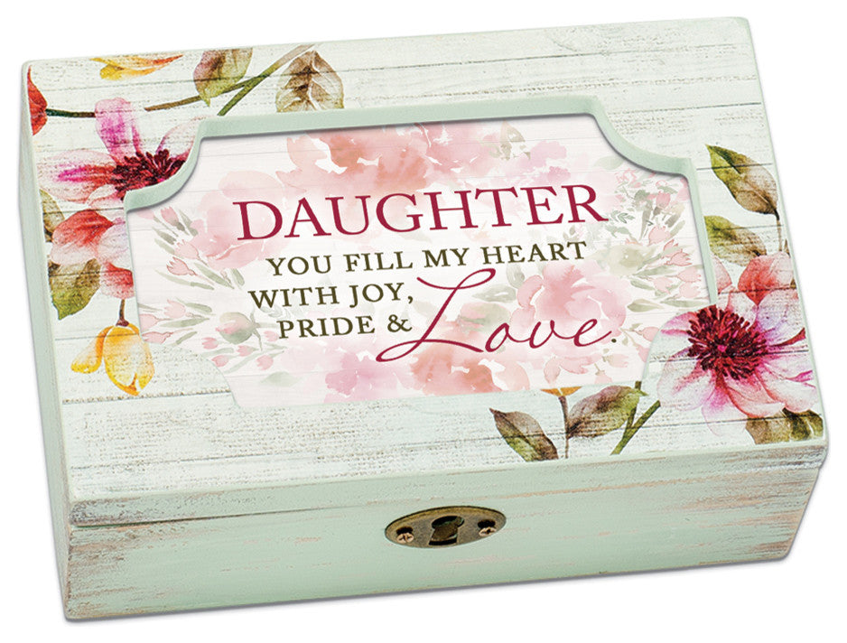 Music Keepsake Box Daughter Fill My Heart With Joy