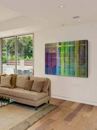 "Degeneration" Painting Print on Brushed Aluminum