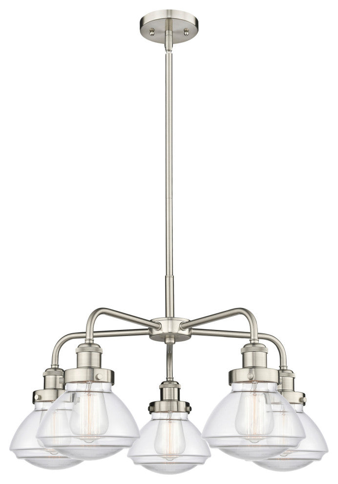 Innovations Lighting 916-5CR-14-25 Olean Chandelier Olean 5 Light - Antique