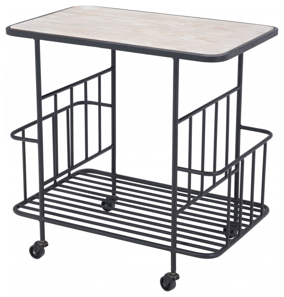 Argus Bar Cart Black