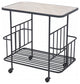 Argus Bar Cart Black