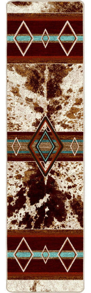 Fire Hide, Browns, 2'x8'