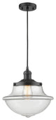 Innovations Lighting 201C-Bk-G542Cl-Led 1 Light Dimmable Led Pendant