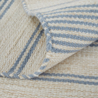 Weave & Wander Granberg Eco-Friendly PET Rug, Blue, 10' X 14'