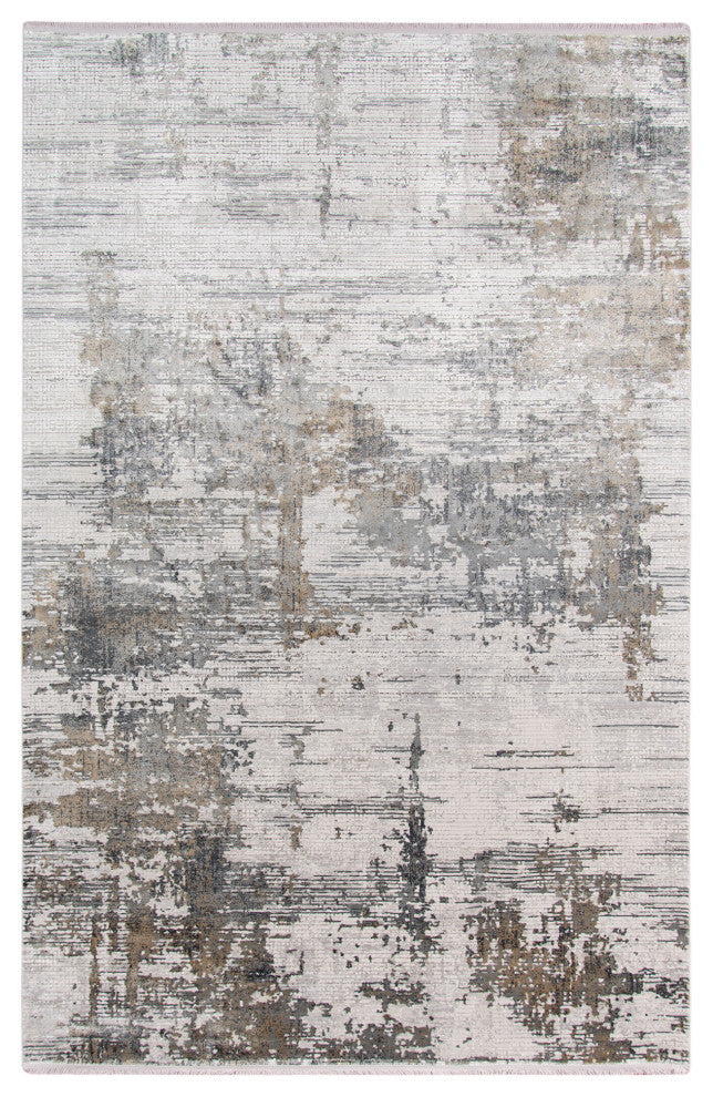 Venice Frasier Area Rug, Ivory, 2' x 3', Abstract