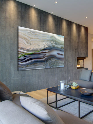 "Crustations" Painting Print on Canvas